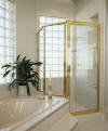 Clear, gold, hinged